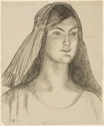 Portret młodej kobiety