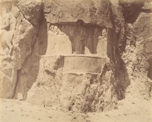 6 [Naksh-i Rustam, w pobliżu Persepolis], lata czterdzieste i sześćdziesiąte XIX wieku.