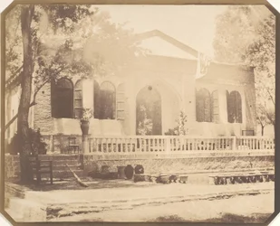 Zerghiande. Dom na wsi rosyjskiego ministra, Teheran, 1858.