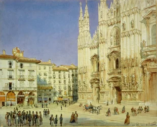 Katedra w Mediolanie, 1846 r