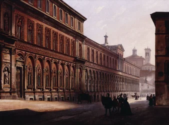 Ca „Grande w Via Festa del Perdona, z S, 1842