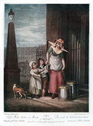 Mleko pod pokojówkami, 1793.