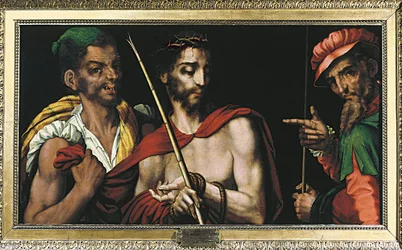 „Chrystus przed Poncjuszem Piłatem (Pontius Pilatius)” Obraz Luisa de Morales (1515-1586) XVI wiek