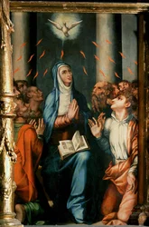 Cud PentecoSt (obraz na płótnie)