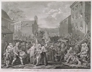 „Marsz do Finchley”, 1761.
