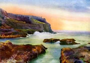Klif, Castlerock, Londonderry, Irlandia Północna, 1924-1926