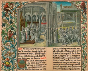„Koronacja Henryka IV Angielskiego”, około 1399, 1907