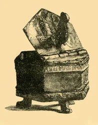 Kontener cynowy, c1300, 1881.