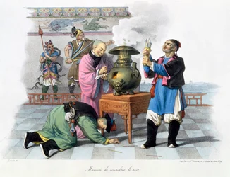 „Sposób przepowiadania przyszłości”, Chiny, 1824-1827