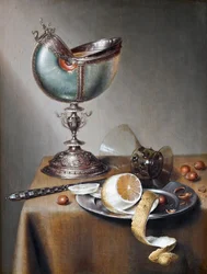 Martwa natura z Nautilus Cup, ok.1650