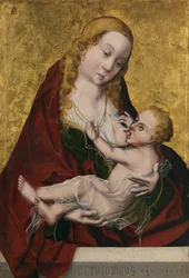Dziewica karmiąca Dzieciątko, c. 1490