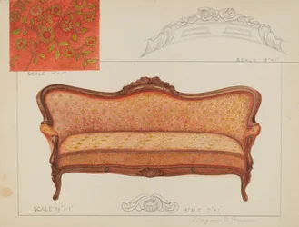 Sofa, ok. 1936.