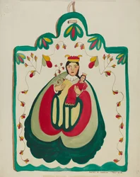 Ołtarz drewniany, Św. 1937.