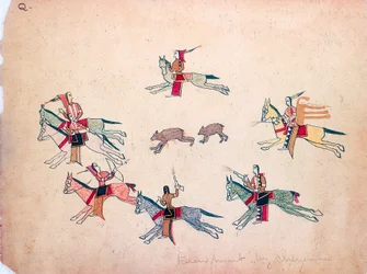 Polowanie na niedźwiedzie, 1875