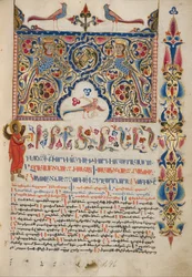 Zdobiona strona Incipit