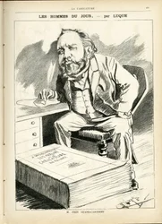 Ilustracja Manuela Luque (1854-1919) w La Caricature (1880)