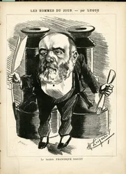 Ilustracja Manuela Luque (1854-1919) w La Caricature (1880)