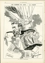 Ilustracja Manuela Luque (1854-1919) w La Caricature (1880)