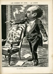 Ilustracja Manuela Luque (1854-1919) w La Caricature (1880)