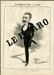 Ilustracja Manuela Luque (1854-1919) w La Caricature (1880)