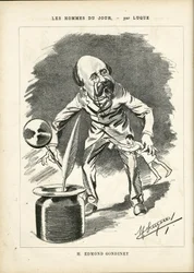 Ilustracja Manuela Luque (1854-1919) w La Caricature (1880)