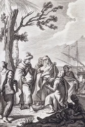 Ilustracja do „Traktatu Algierskiego” Miguela de Cervantesa