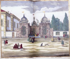 Woliera w Castellazo, 1743