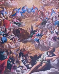 Raj, przed 1621, Marcantonio Bassetti (olej na płótnie)