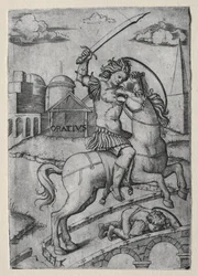 Horatius Cocles broniący mostu Sublicjan