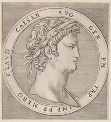 Zwierciadło Wspaniałości Rzymskiej: Neron z Dwunastu Cezarów, ca. 1500-1534., ca. 1500-1534.