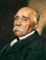 Francuski premier Georges Clemenceau (1841-1929), ok. 1920