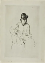 Portret Berthe Morisot