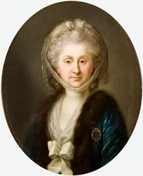 Polish: Portret Ludwiki z Poniatowskich Zamoyskiej Portrait of Ludwika Zamoyska née Poniatowska