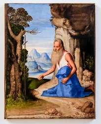 Święty Hieronim, ok. 1470 (olej na drewnie)