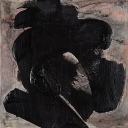 Materica #01, 2024 (akryl na płótnie)