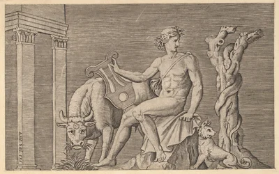 Lustro rzymskiej świetności: Apollo pasący stada Admetusa, XVI wiek.
