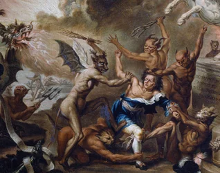 Kamienny gość, reż. Marco Marcola (1740-1793), detal, Włochy