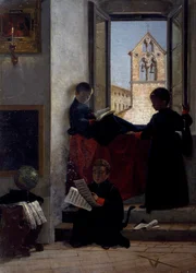 ministrant (olej na płótnie)