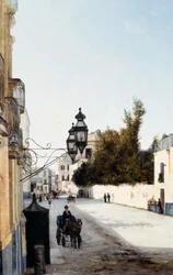 La Favorita w Portici (olej na płótnie)