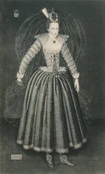Lucy Harrington, hrabina Bedford, ok. XVI w. 1904