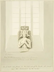 Wizerunek Roberta, księcia Normandii, w St Philip