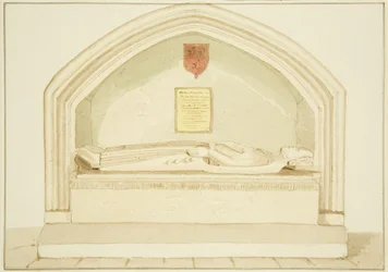 Pomnik Roberta, hrabiego Gloucester, w południowej nawie St James