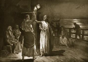 „Uderz, ale mnie wysłuchaj“, ilustracja z „Hutchinson