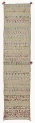 Próbnik, ok. 1830 (jedwab na lnie)