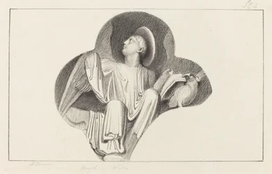 Anioł z katedry w Wells