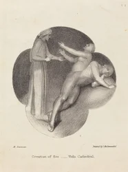 Stworzenie Ewy z katedry w Wells