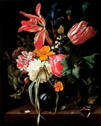 Martwa natura kwiatowa