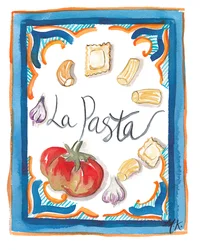 La Pasta, 2018 (akwarela na papierze)