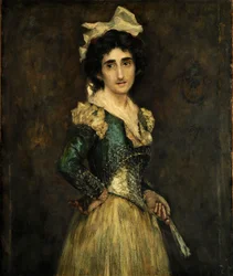 Portret Marii Luisy Fortuny, 1893.