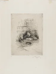 Portret Eduardo Zamaçois, hiszpańskiego malarza